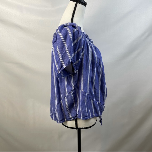 Sold Elsewhere - Arizona Jean Co Striped Blouse - Picture 2 of 4